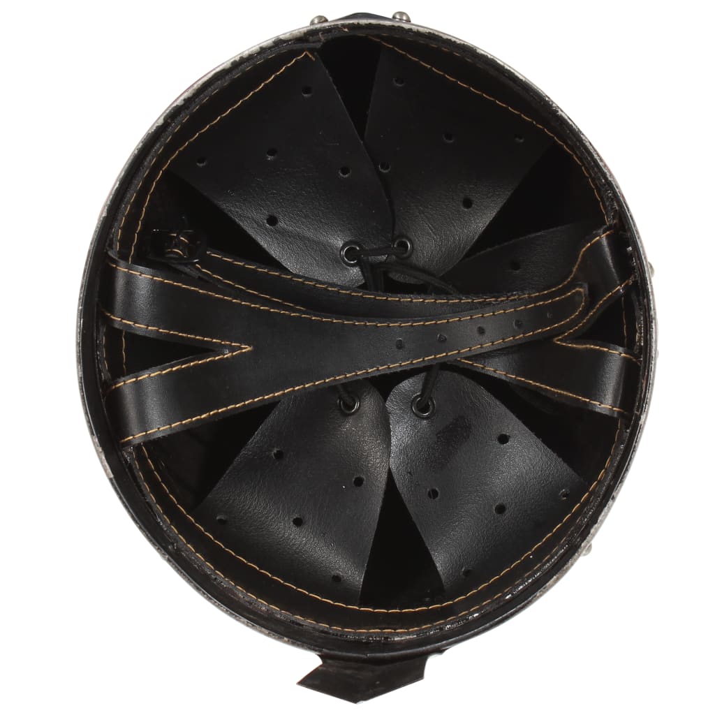 Preußische Pickelhaube Antik Replik für LARP Schwarz Stahl