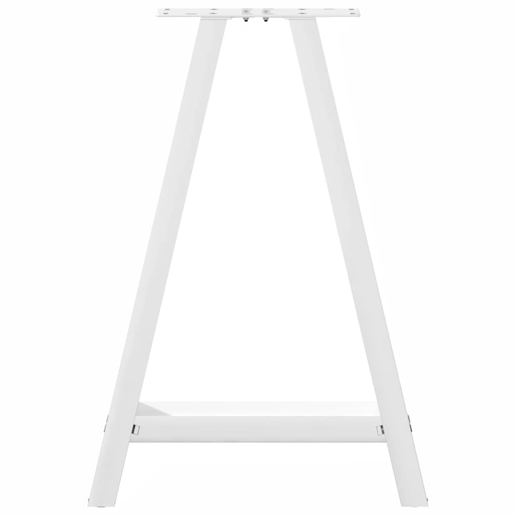 Couchtischbeine A-Form 2 Stk. 30x(30-31) cm Stahl