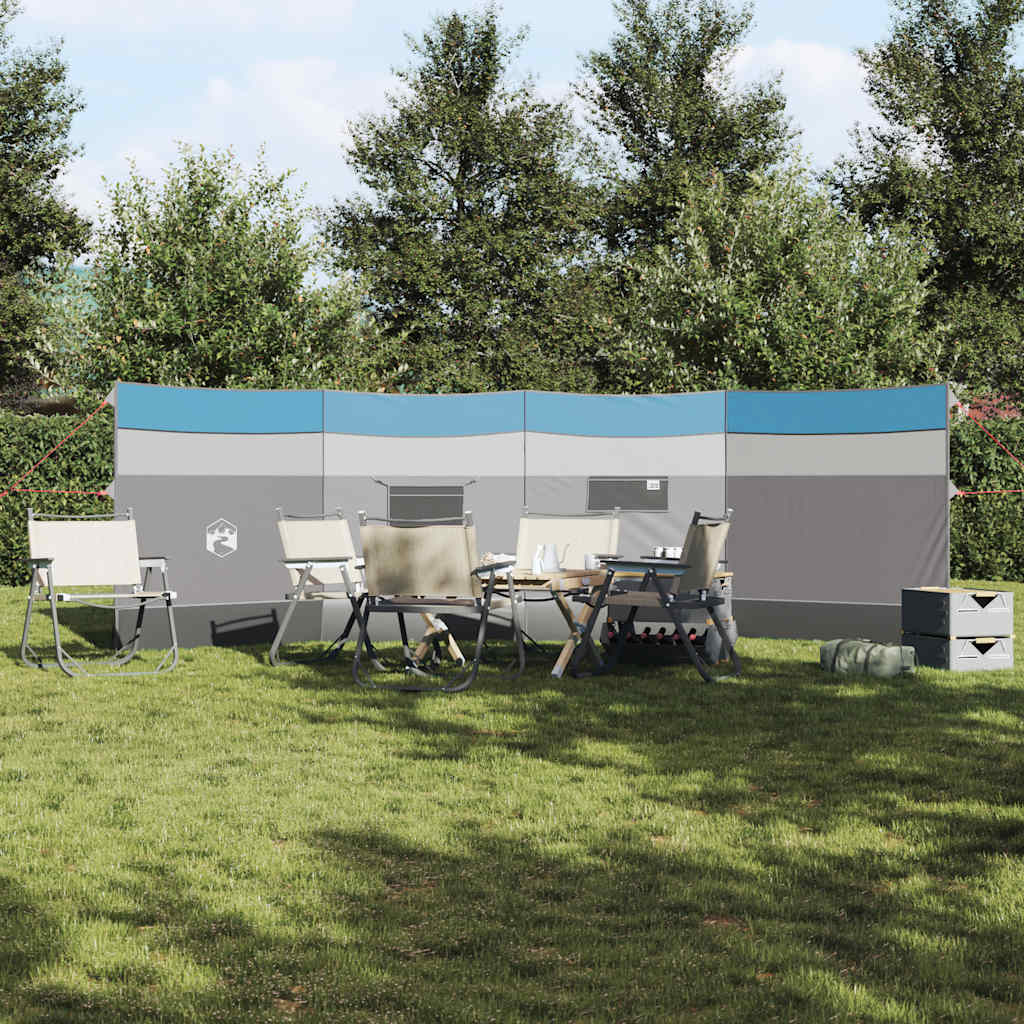 Camping-Windschutz Grün 510x153 cm Wasserdicht