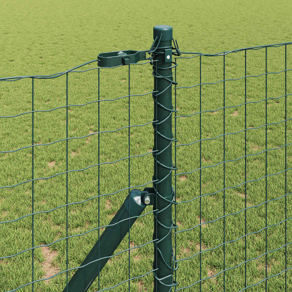 Eingebetteter Zaunpfosten für den Außenbereich 26 Stk. Grün