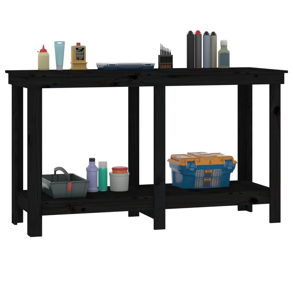Werkbank 80x50x80 cm Massivholz Kiefer