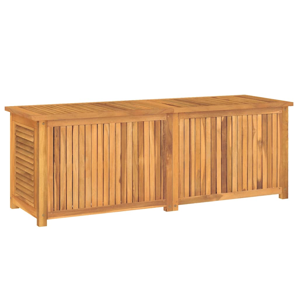 Gartenbox mit Beutel 60x50x58 cm Massivholz Teak