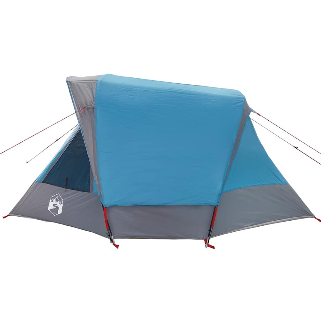 Campingzelt 4 Personen Grün Wasserdicht