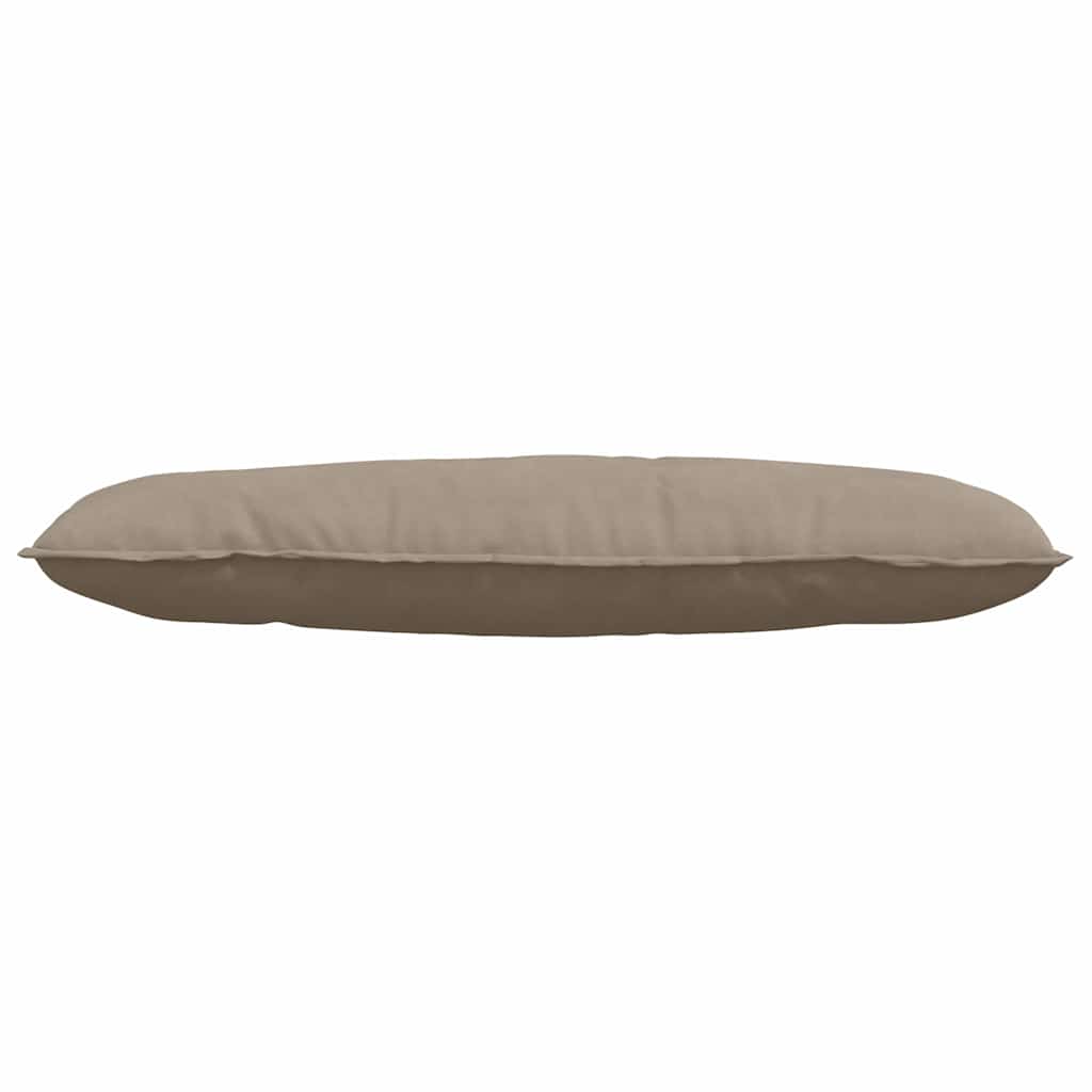 Rückenkissen Taupe 50 x 45 cm Mikrofaserstoff