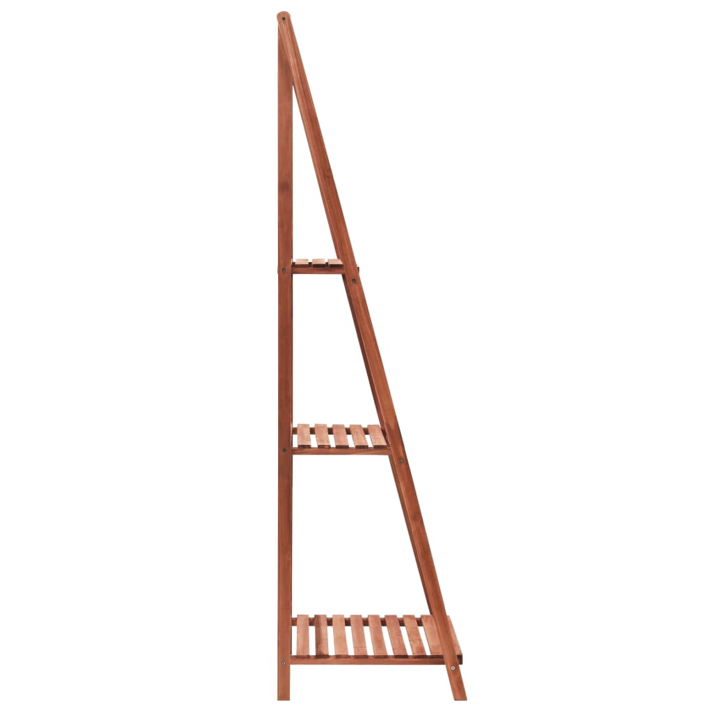 3-Tier Pflanzenständer Zedernholz 48x45x40 cm