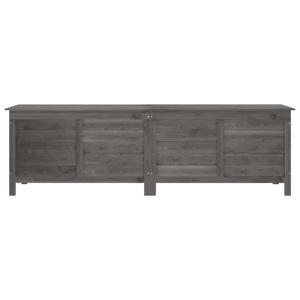 Gartentruhe 50x49x56,5 cm Massivholz Tanne