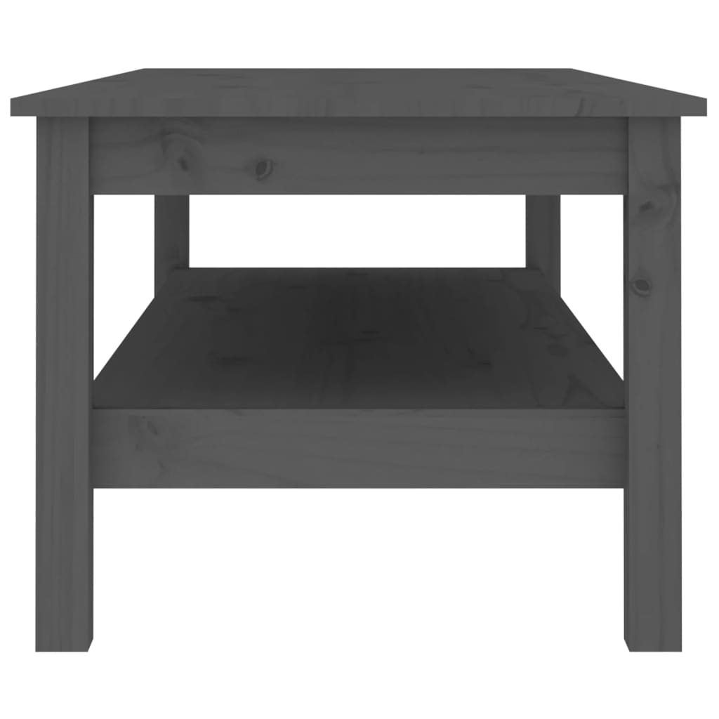 Couchtisch 45 x 45 x 40 cm Massivholz Kiefer