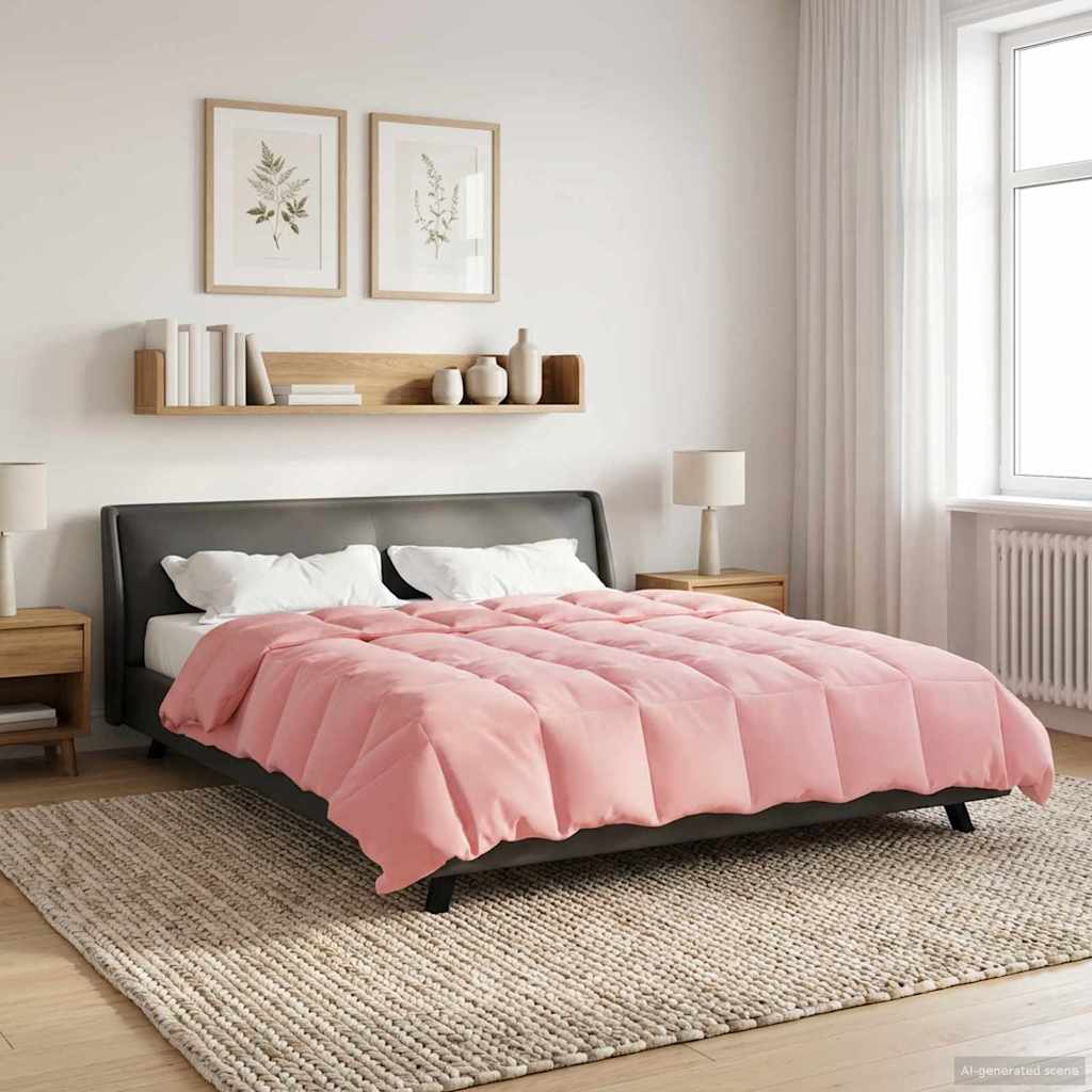 Ganzjahresbettdecke Anthrazit 135 x 200 cm Mikrofaser