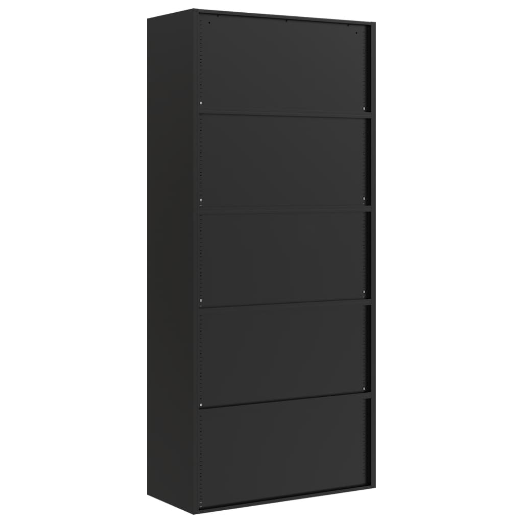 Aktenschrank Weiß 90x40x110 cm Stahl