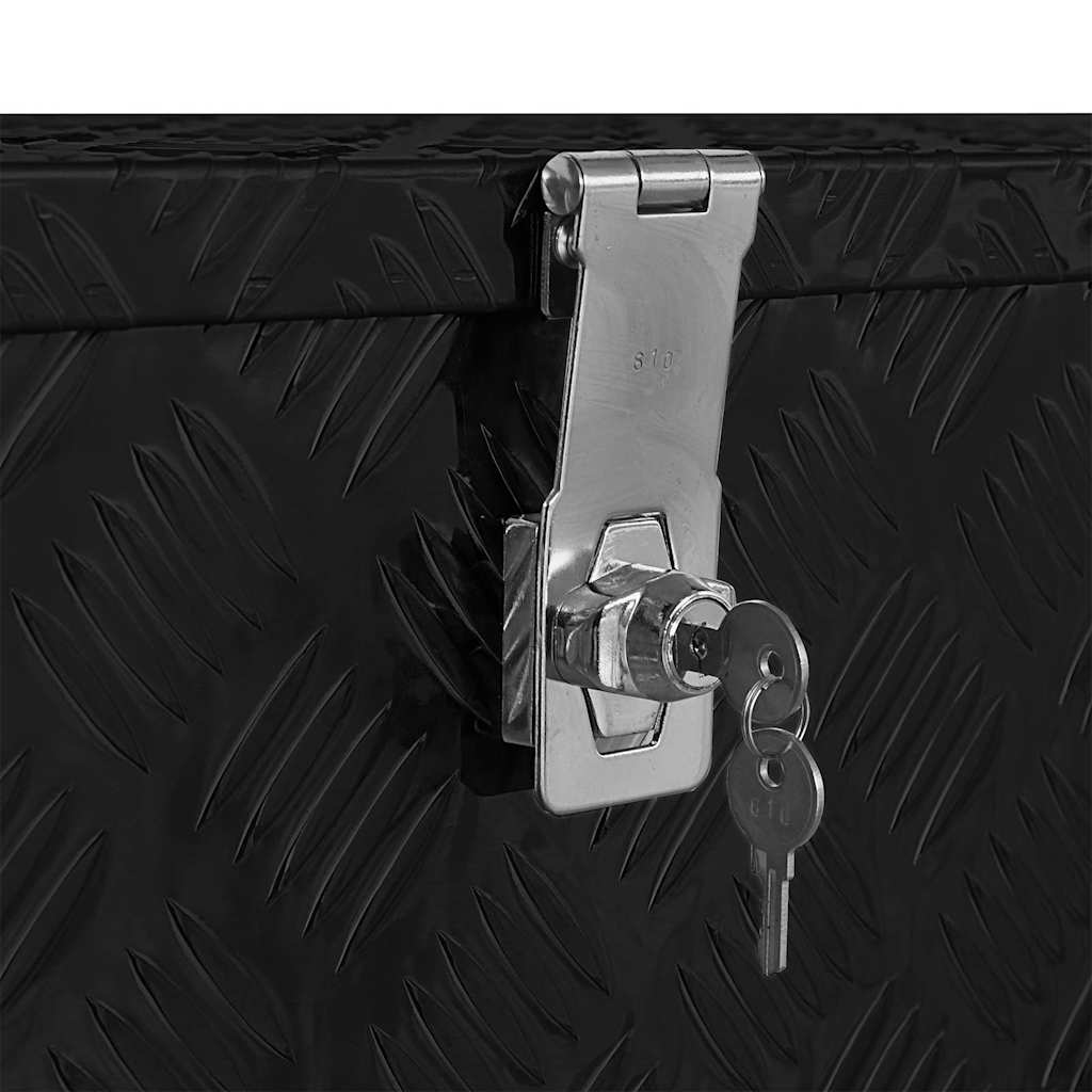 Aluminiumkiste 110,5×38,5×40 cm Silbern