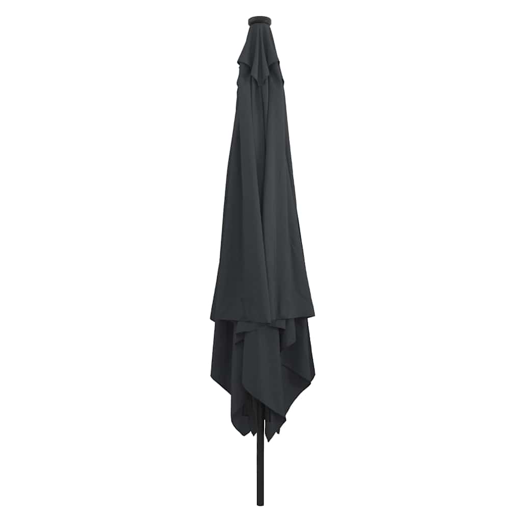 Garten-Sonnenschirm Sand 295 x 295 x 245 cm Polyester und Stahl