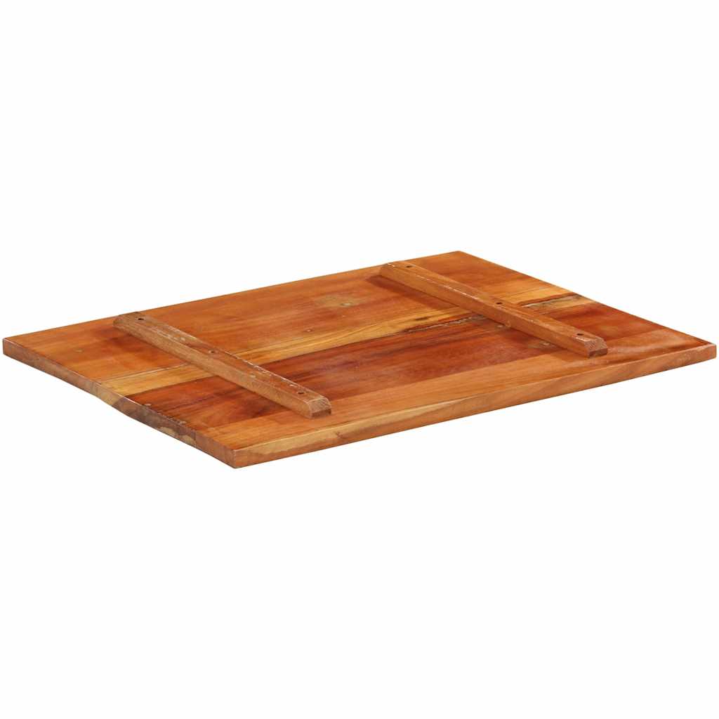 Tischplatte Massivholz Akazie 15-16 mm 60x80 cm
