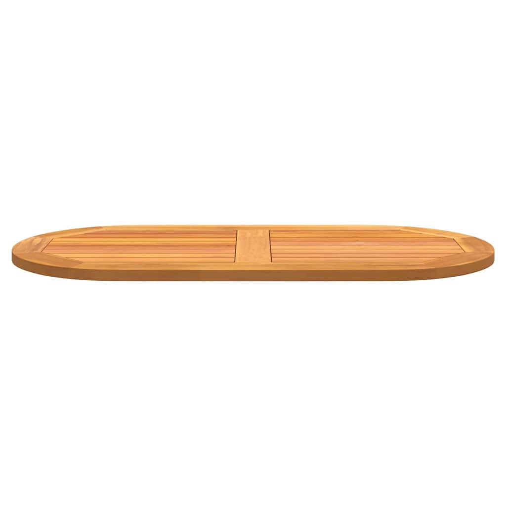 Tischplatte Öl-Natur 80 x 40 x 2 cm Massivholz Akazie