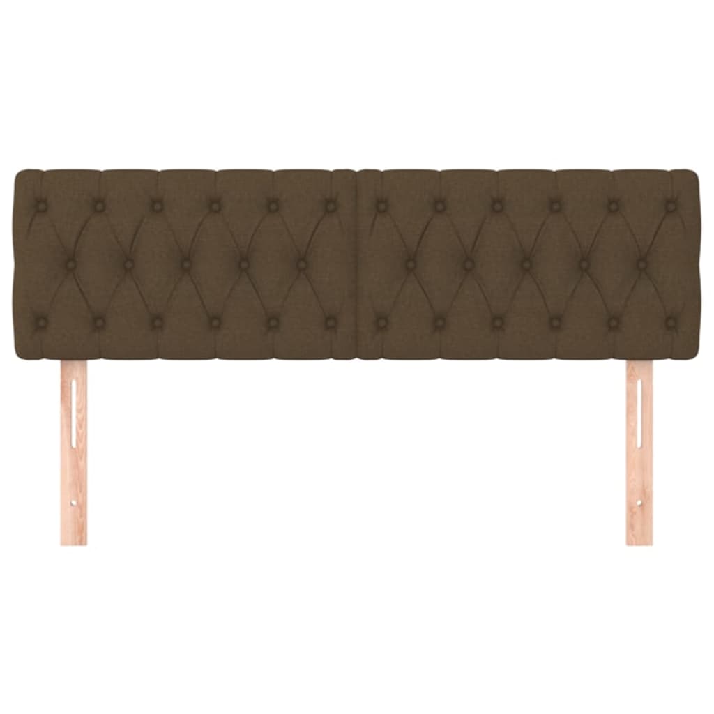 Kopfteil Hellgrau 80x7x118/128 cm Stoff
