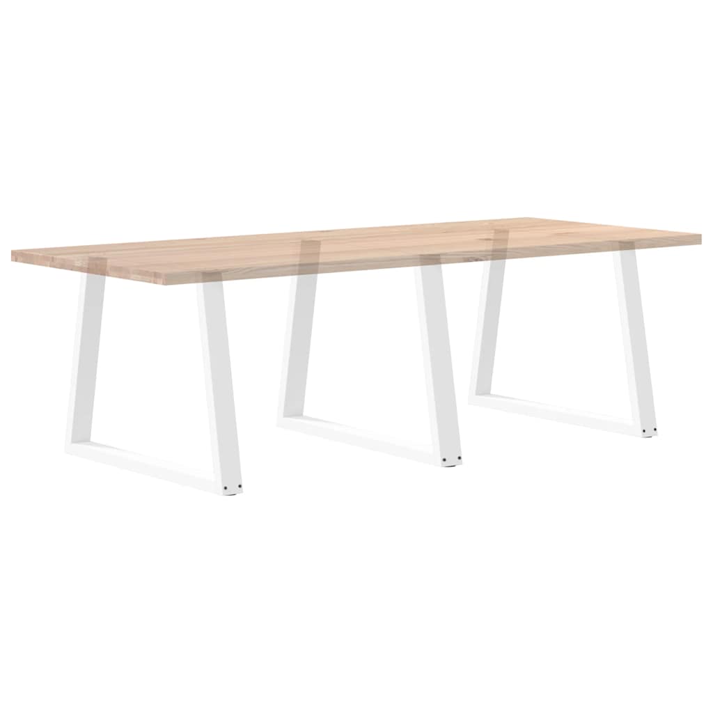 Couchtischbeine V-Form 2 Stück Schwarz 30x(30-31,3) cm Stahl