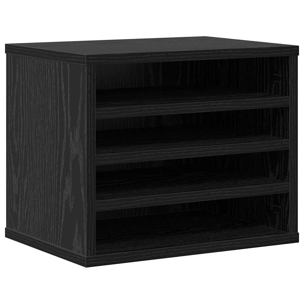 Schreibtisch-Organizer Weiß 36x26x29,5 cm Holzwerkstoff