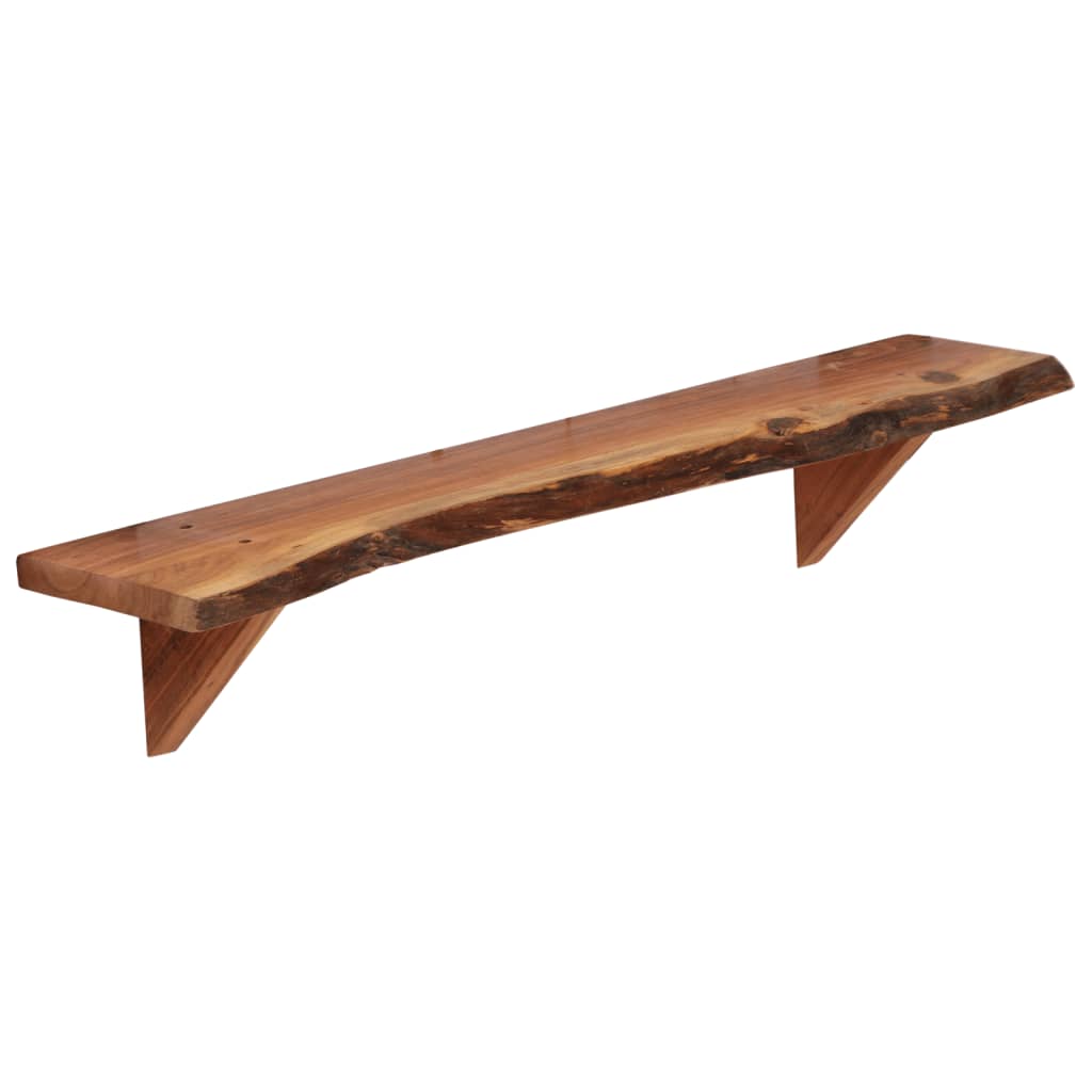 Wandregale 2 Stk. 110x20x18 cm Massivholz Akazie