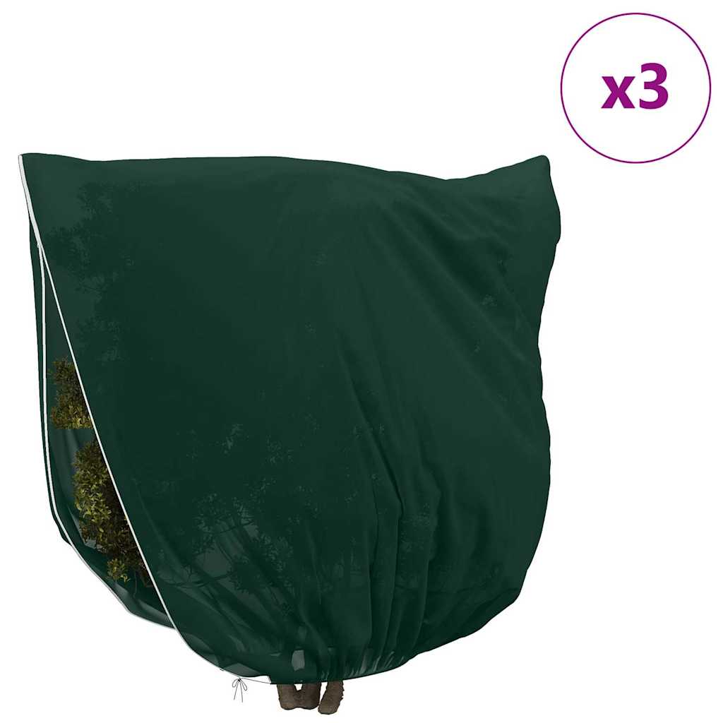 Wintervlies mit Reißverschluss 4 Stk. 70 g/m² 1x1,55 m