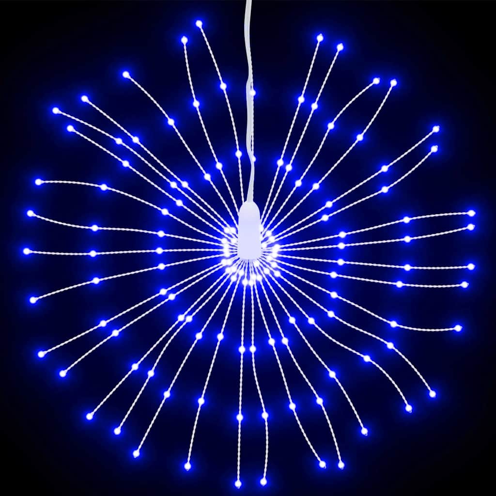 Weihnachtsbeleuchtung Feuerwerk 140 LEDs Warmweiß 17 cm