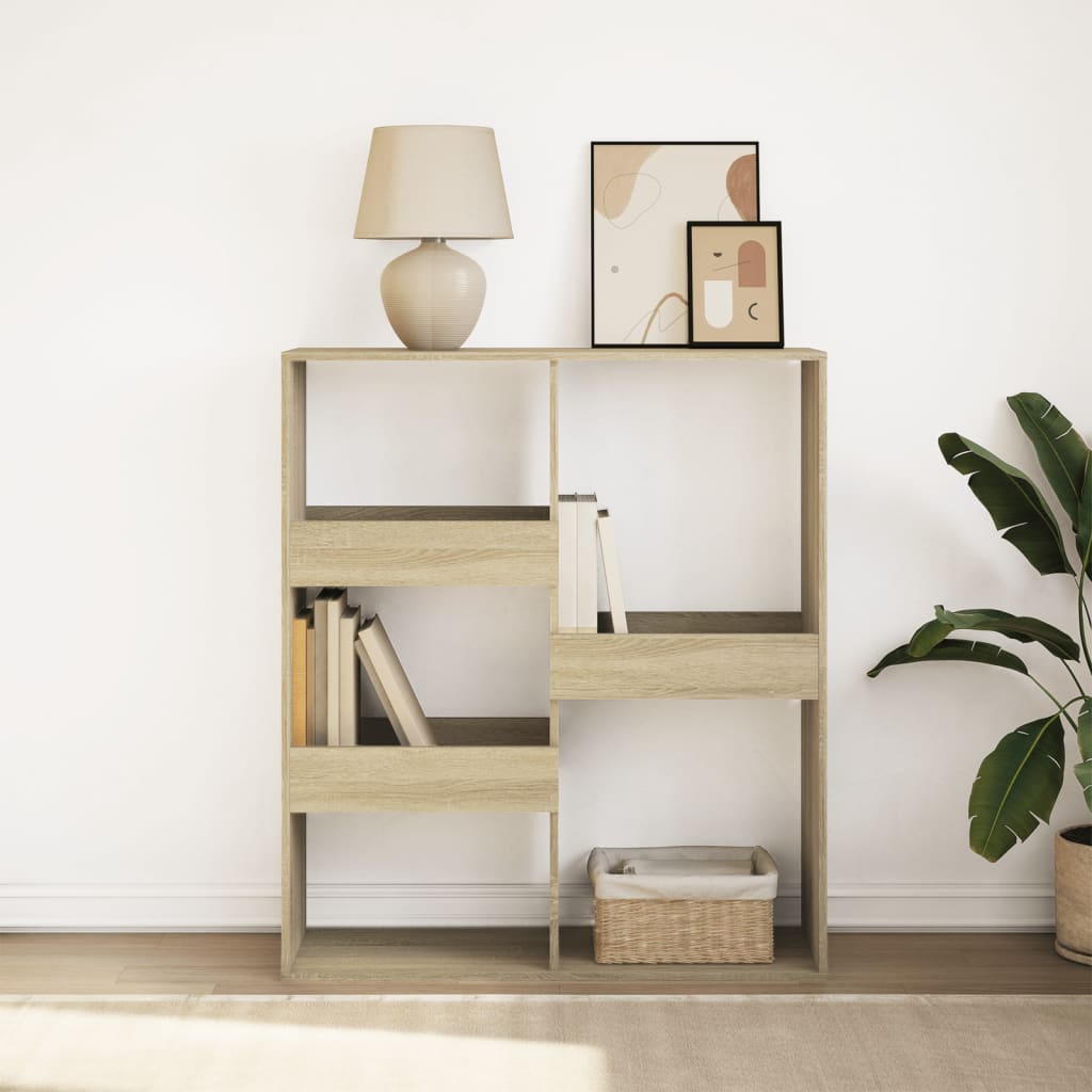 Bücherregal Weiß 100x33x135 cm Holzwerkstoff