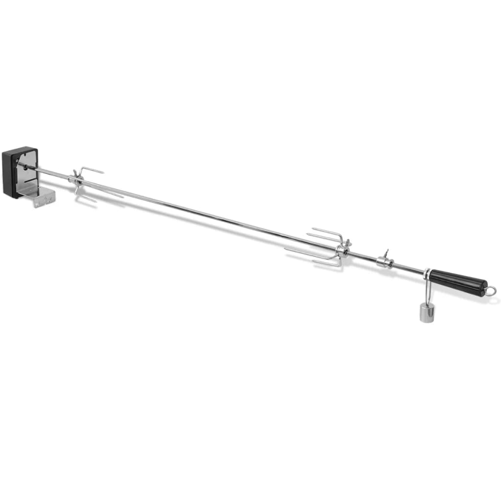 Grillspieß mit Motor Stahl 1000 mm