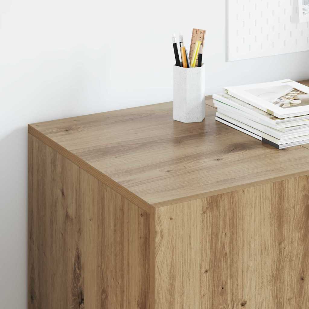 Schreibtisch Weiß 140x50x75 cm Holzwerkstoff
