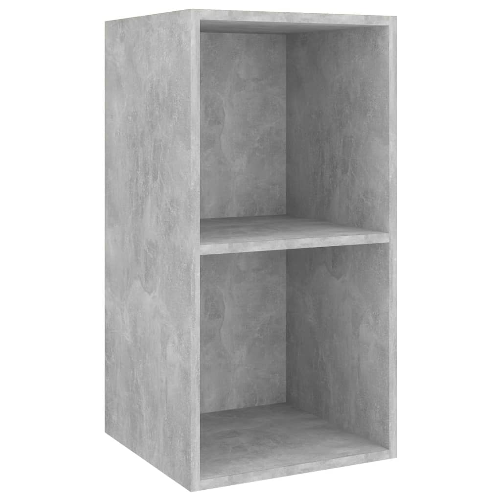 5-tlg. TV-Schrank-Set Grau Holzwerkstoff