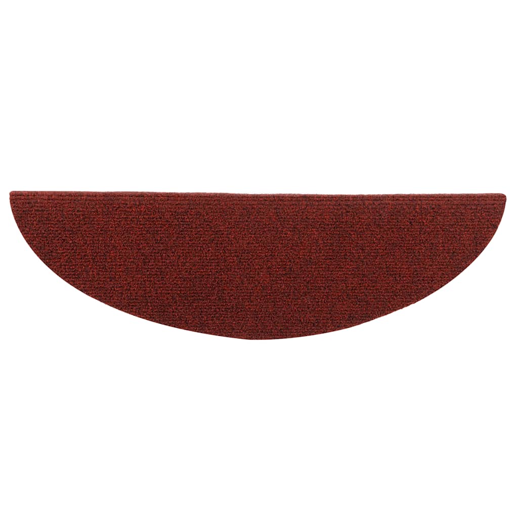 Stufenmatten Selbstklebend 15 Stk. 56x17x3 cm Hellbraun Halbrund