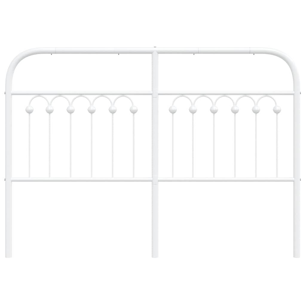 Ersatz-Kopfteil Metall Schwarz 75 cm