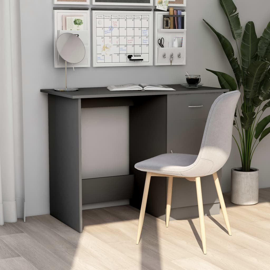 Schreibtisch Weiß 100×50×76 cm Holzwerkstoff