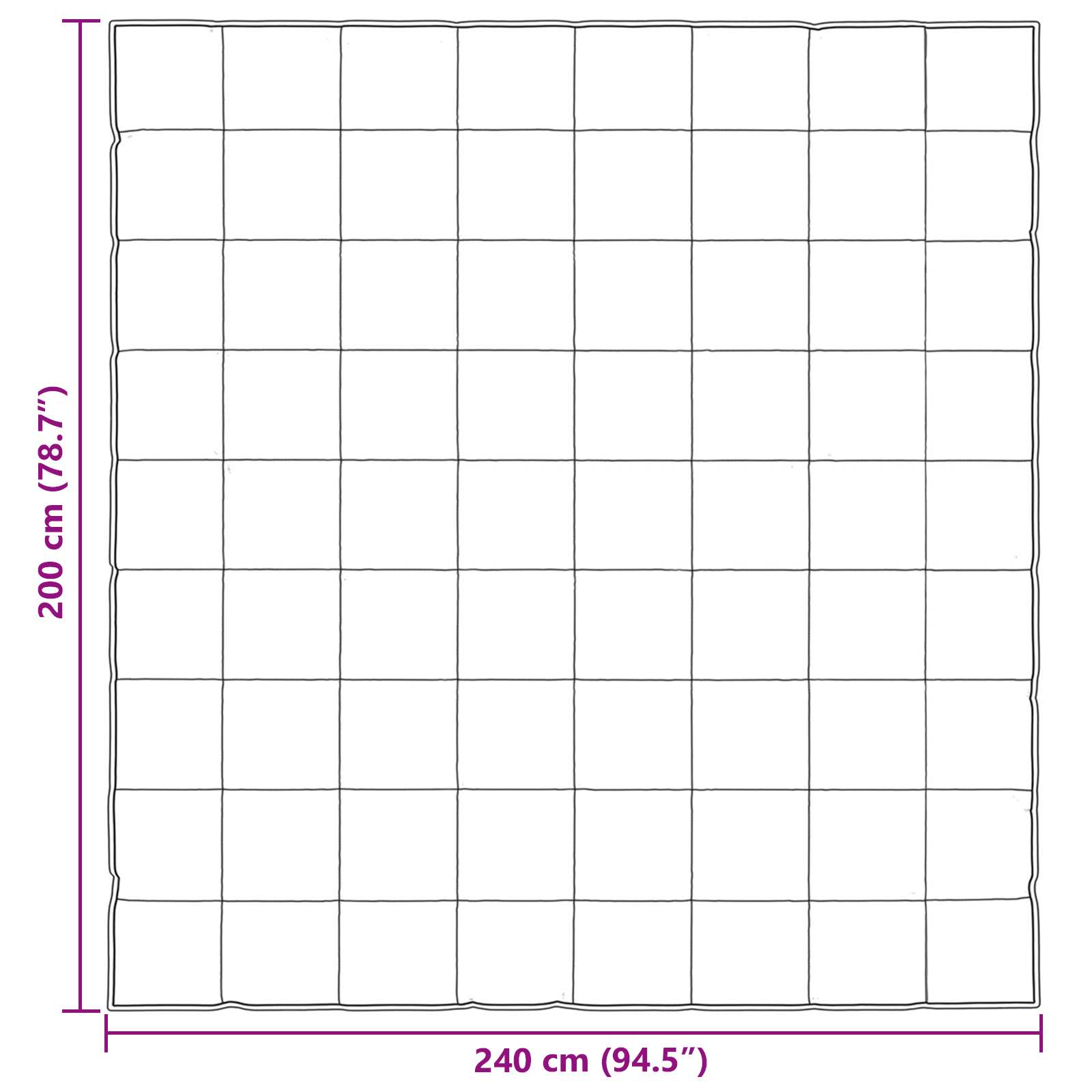 Sommerdecke Gold 135 x 200 cm Satin und Mikrofaser