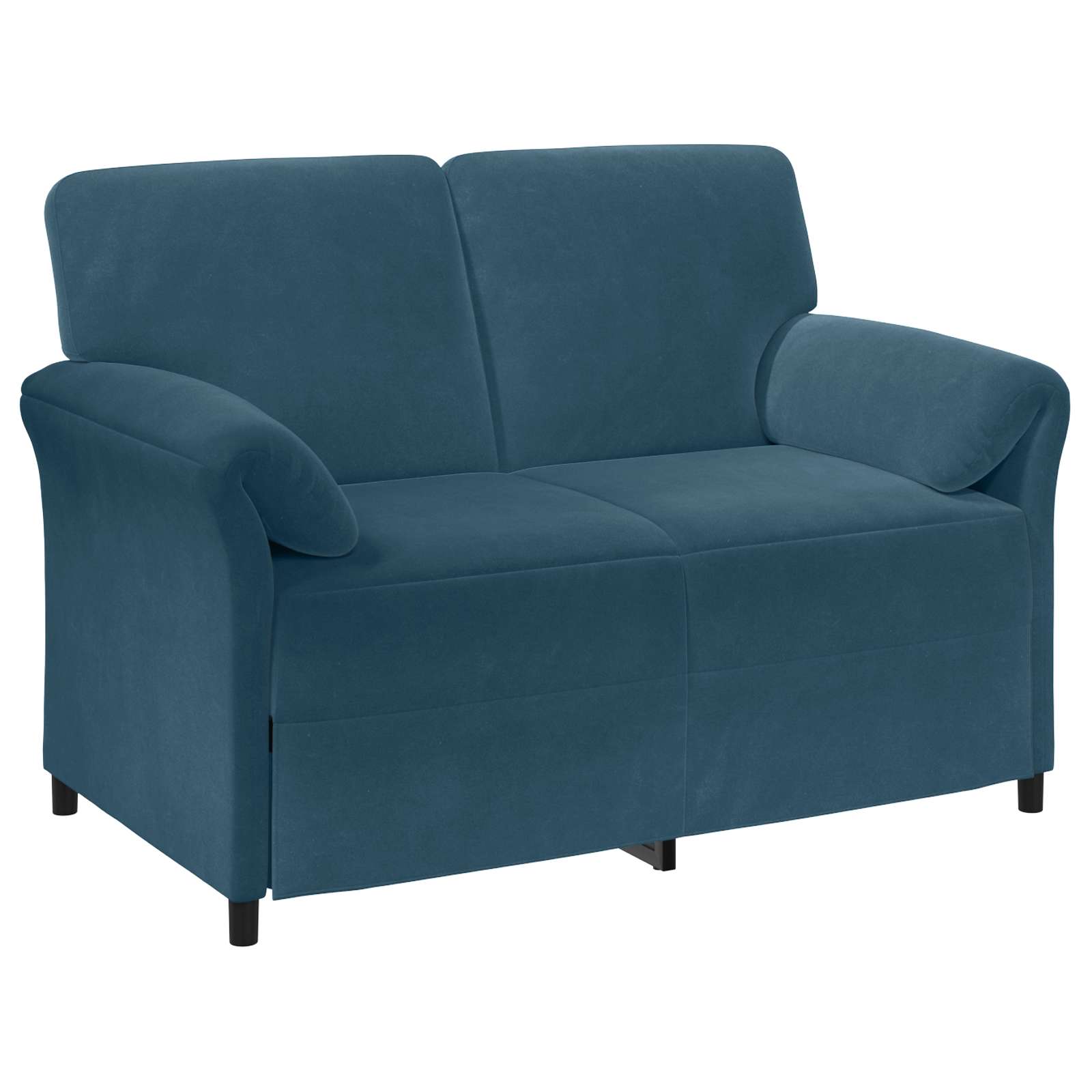 1-Sitzer Sofa Hellgrau 88 x 83 x 95 cm Samt