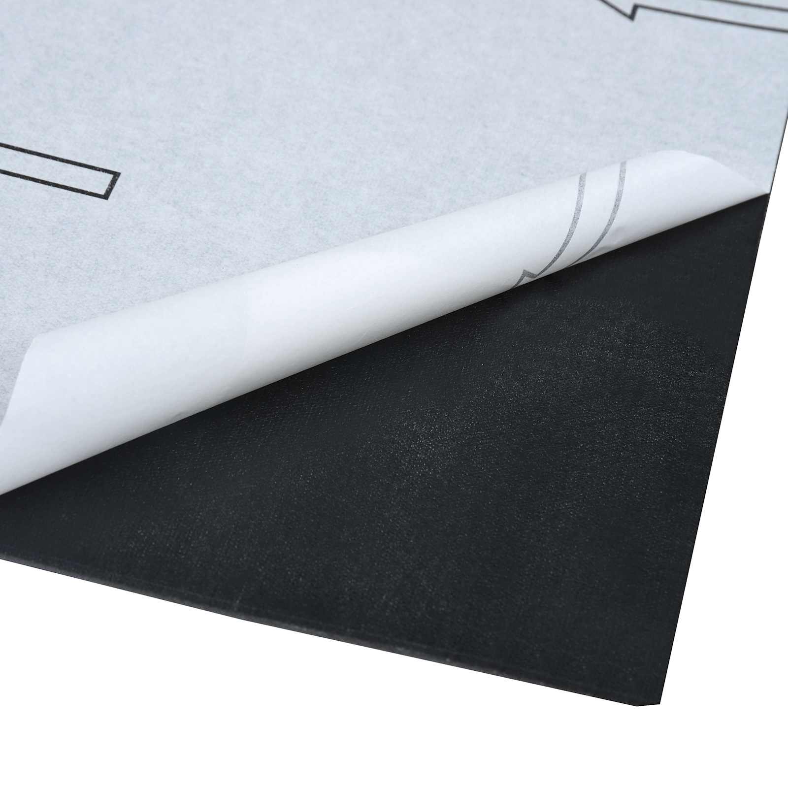 Selbstklebende Bodenplanken 30,5 x 30,5 cm 20 pcs PVC Betongrau