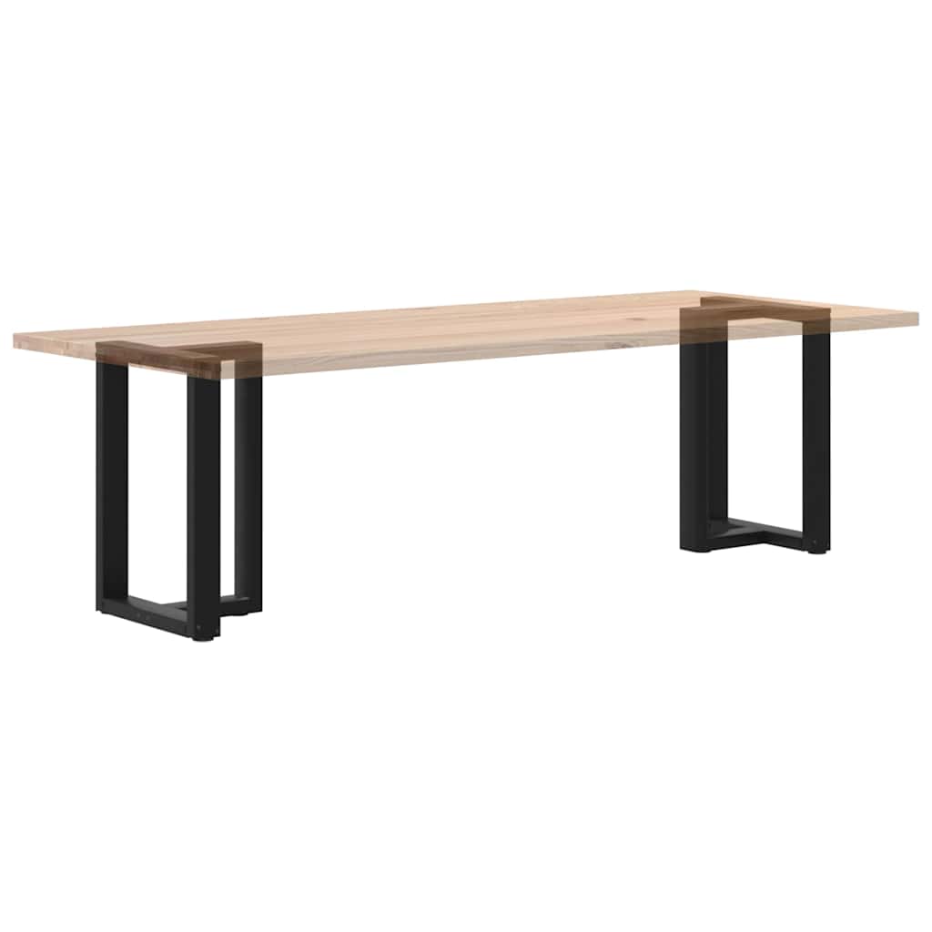 Couchtischbeine T-Form 2 Stk. Schwarz 30x25x(30-31) cm Stahl