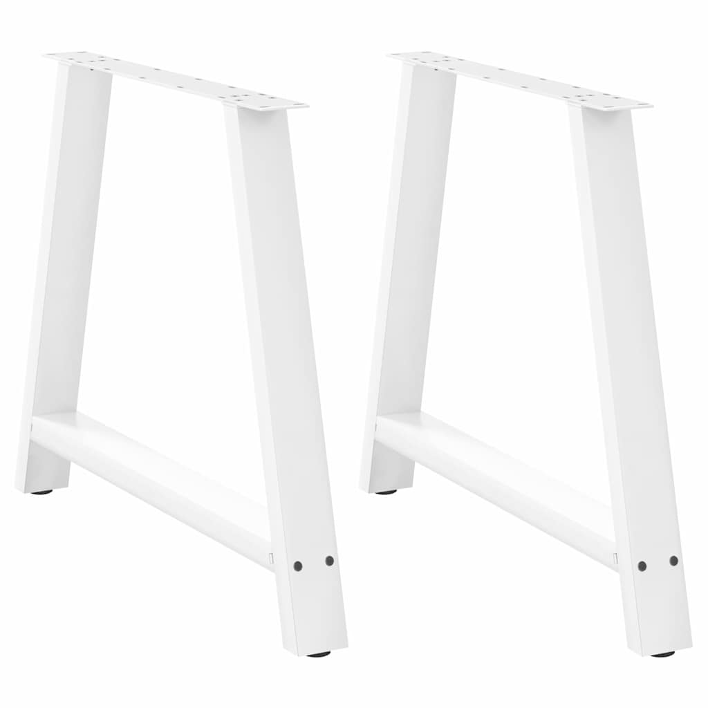 Couchtischbeine A-Form 2 Stk. 30x(30-31) cm Stahl