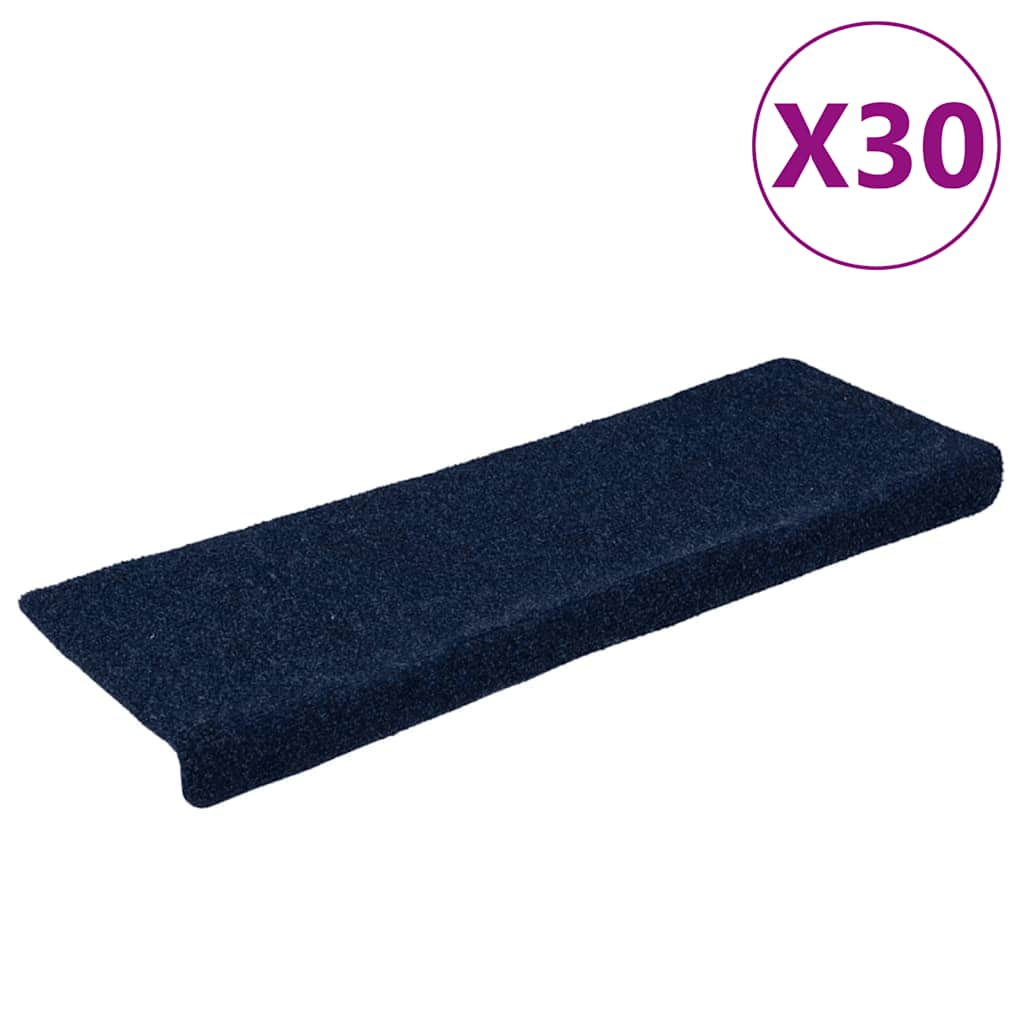 Stufenmatten Selbstklebend 15 Stk. 65x21x4 cm Hellbraun Rechteckiger Rand