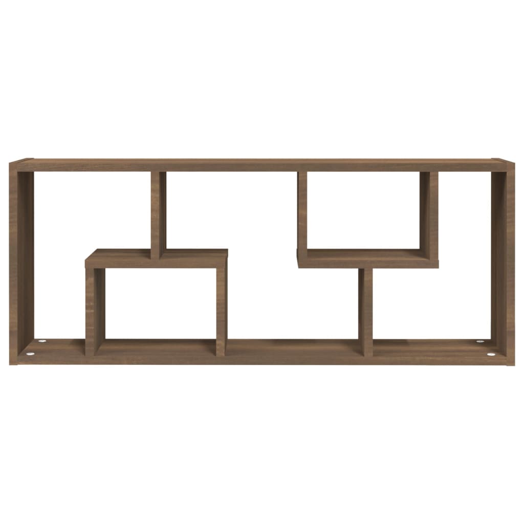 Wandregal Weiß 36x16x90 cm Holzwerkstoff