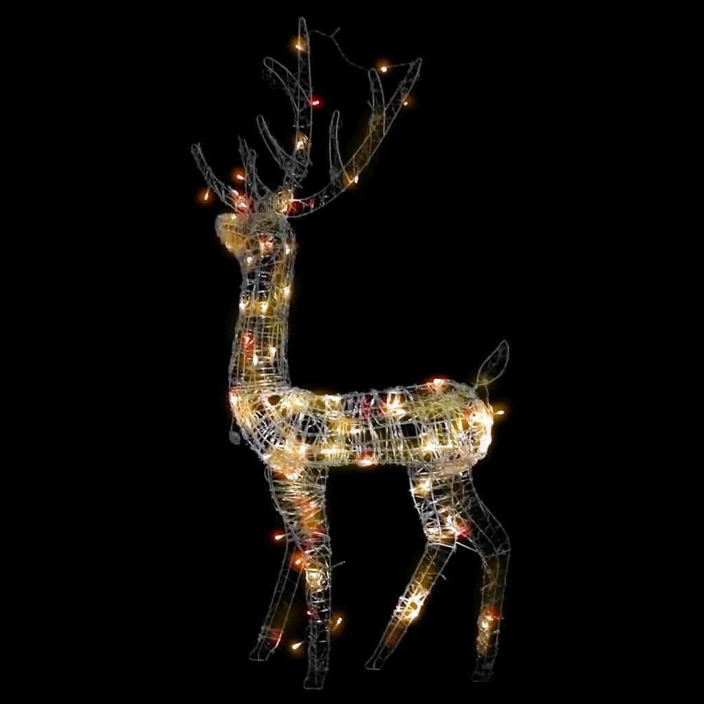 Rentiere Weihnachtsdekoration 2 Stk. 60x16x100 cm Acryl
