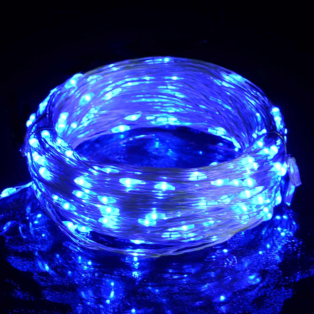 LED-Lichterkette mit 150 LEDs Warmweiß 15 m