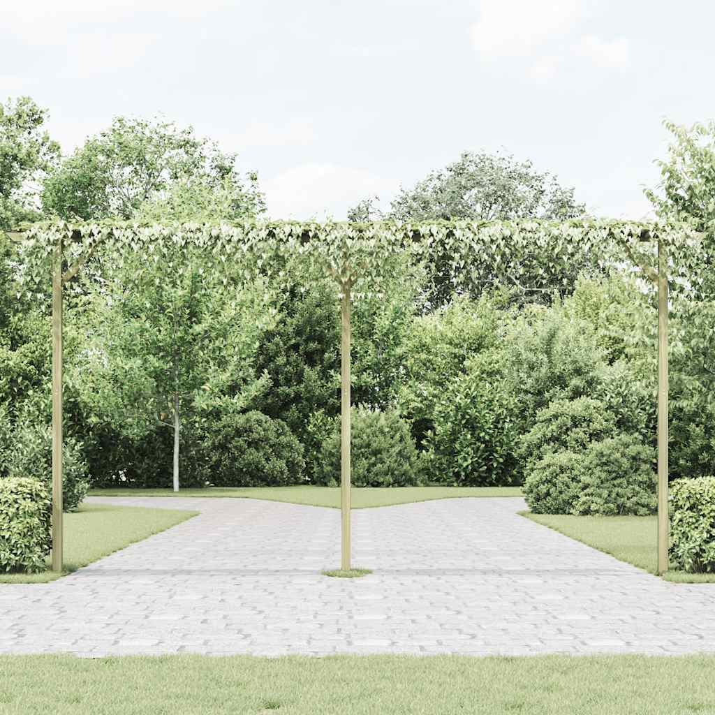 Gartenpergola 205x40x203 cm Holz