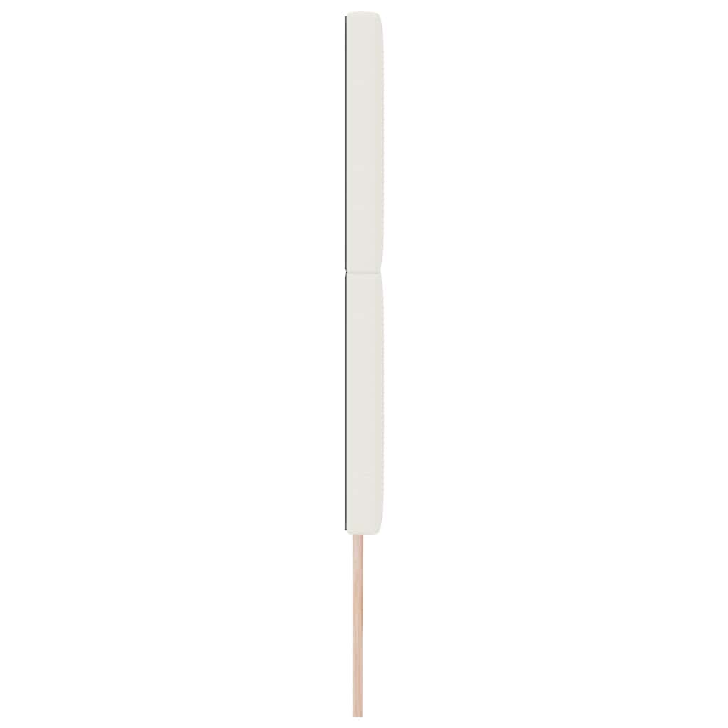 Kopfteil Hellgrau 80 cm Cordstoff