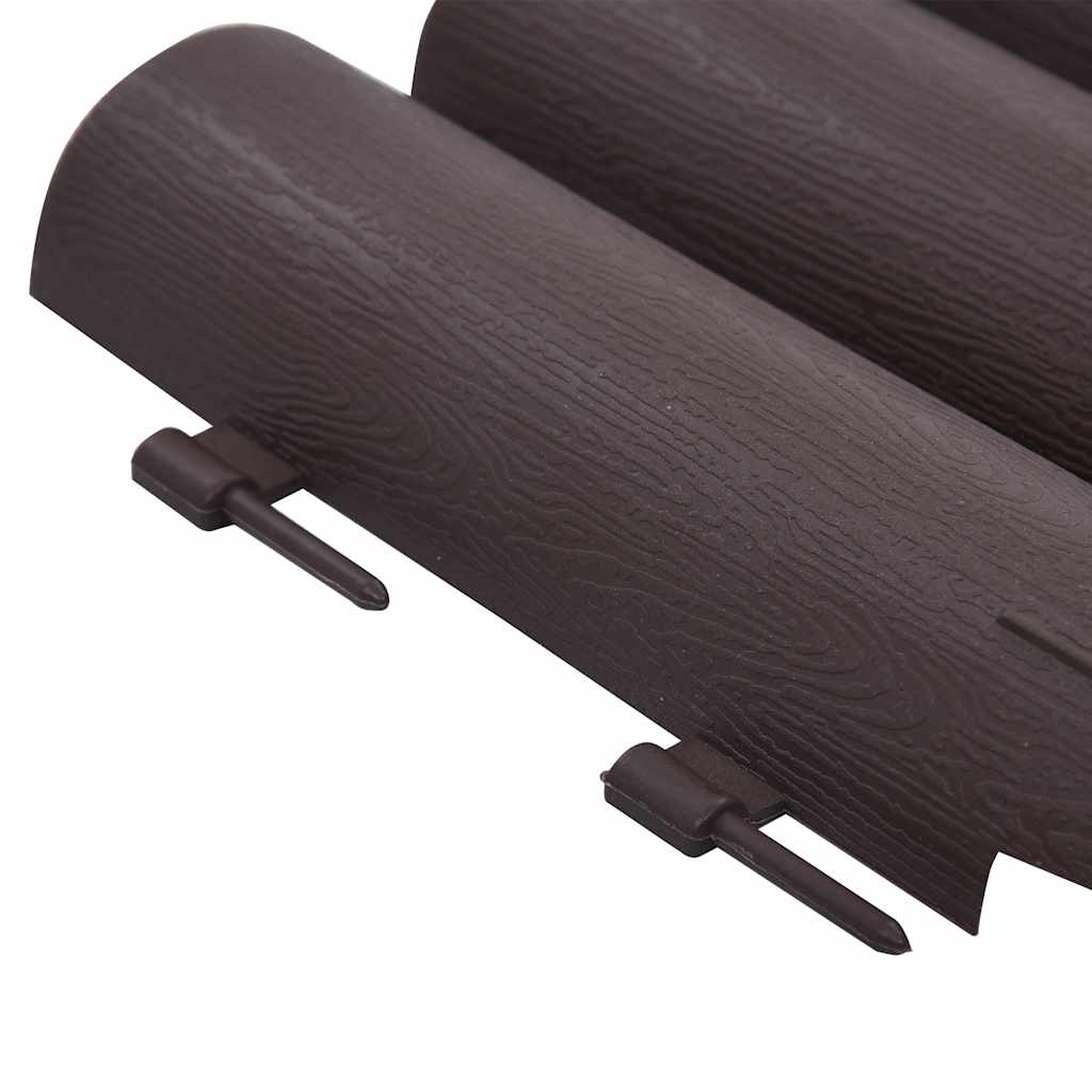 Rasenkanten 36 Stk. Grau 10 m PP