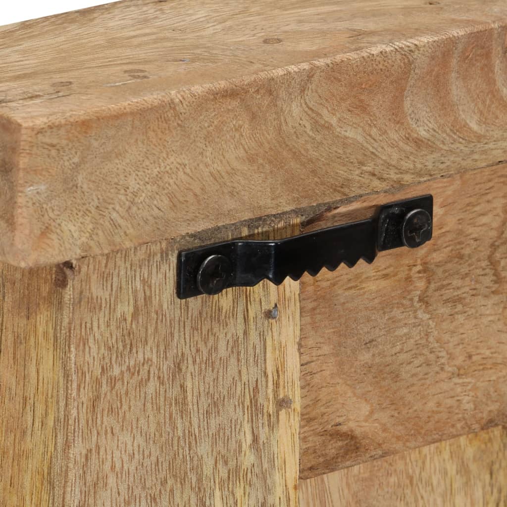 Garderoben 2 Stk. Massivholz Akazie 38x100 cm