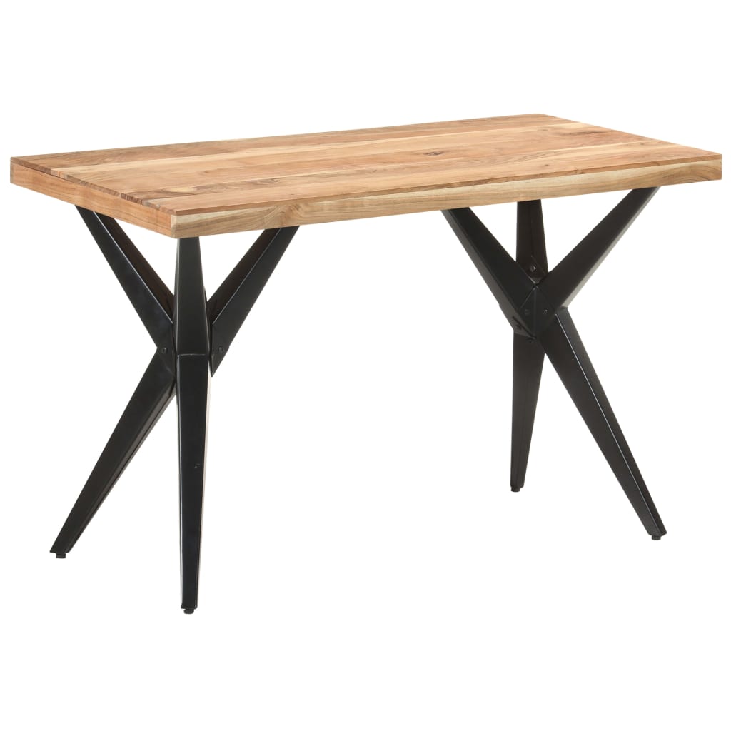 Esstisch 160x80x76 cm Massivholz Akazie