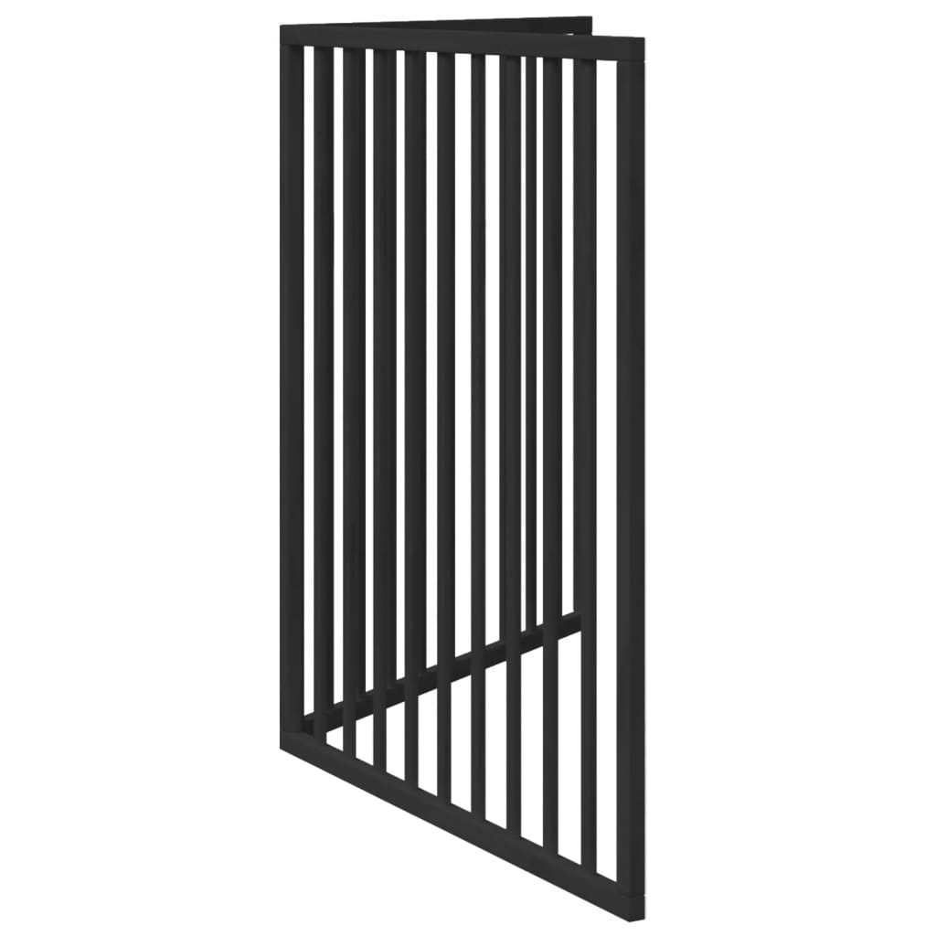 Hundegitter Faltbar 3 Paneele 150 cm Pappelholz