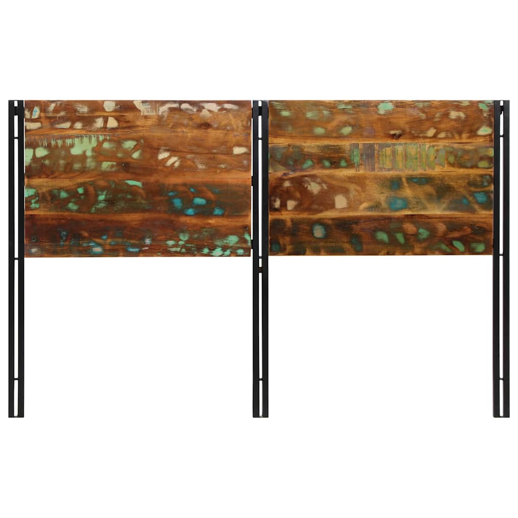 Kopfteil 100 cm Massivholz Mango und Eisen