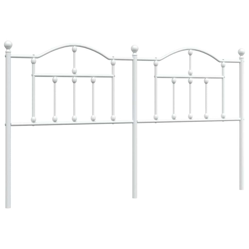 Ersatz-Kopfteil Metall Schwarz 90 cm