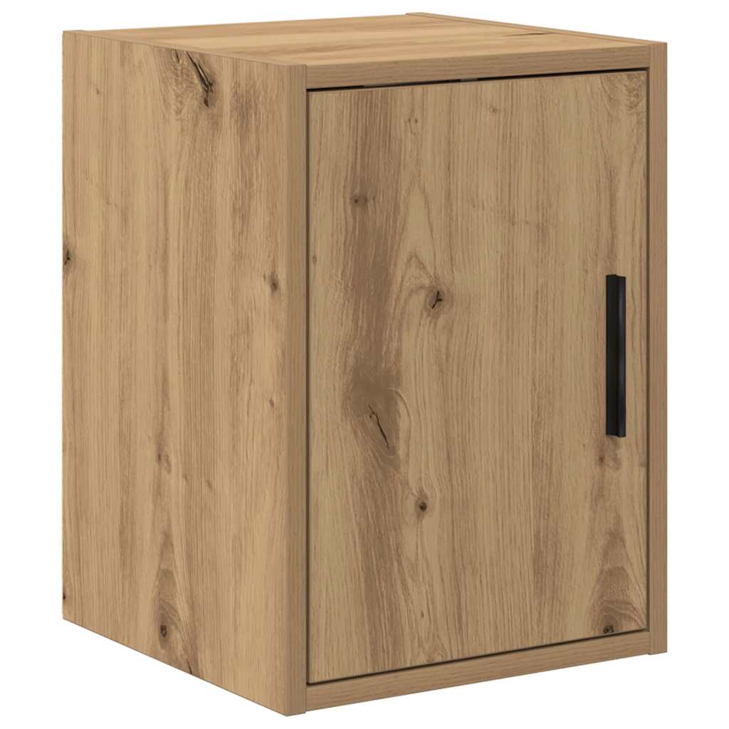 Garagenschränke 2 Stk. Schwarz Holzwerkstoff