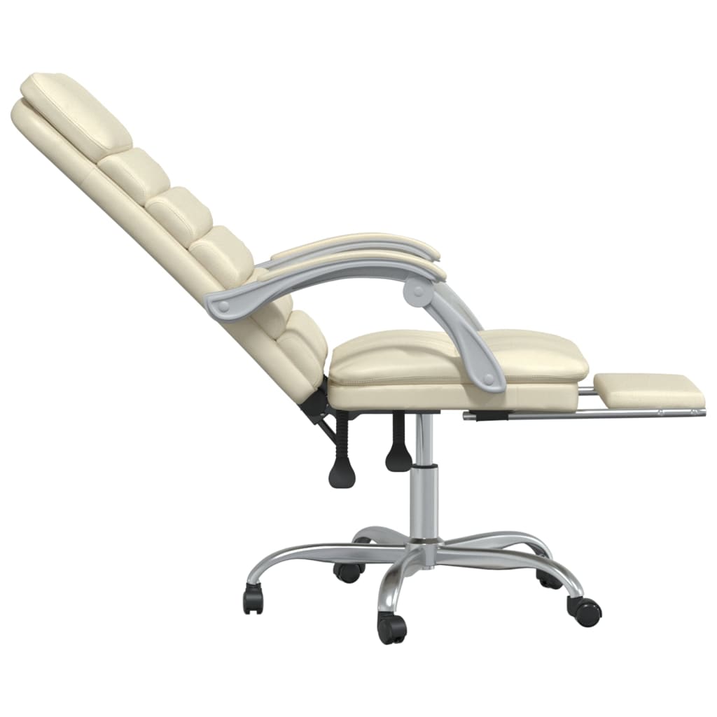 Bürostuhl mit Massagefunktion Schwarz Kunstleder