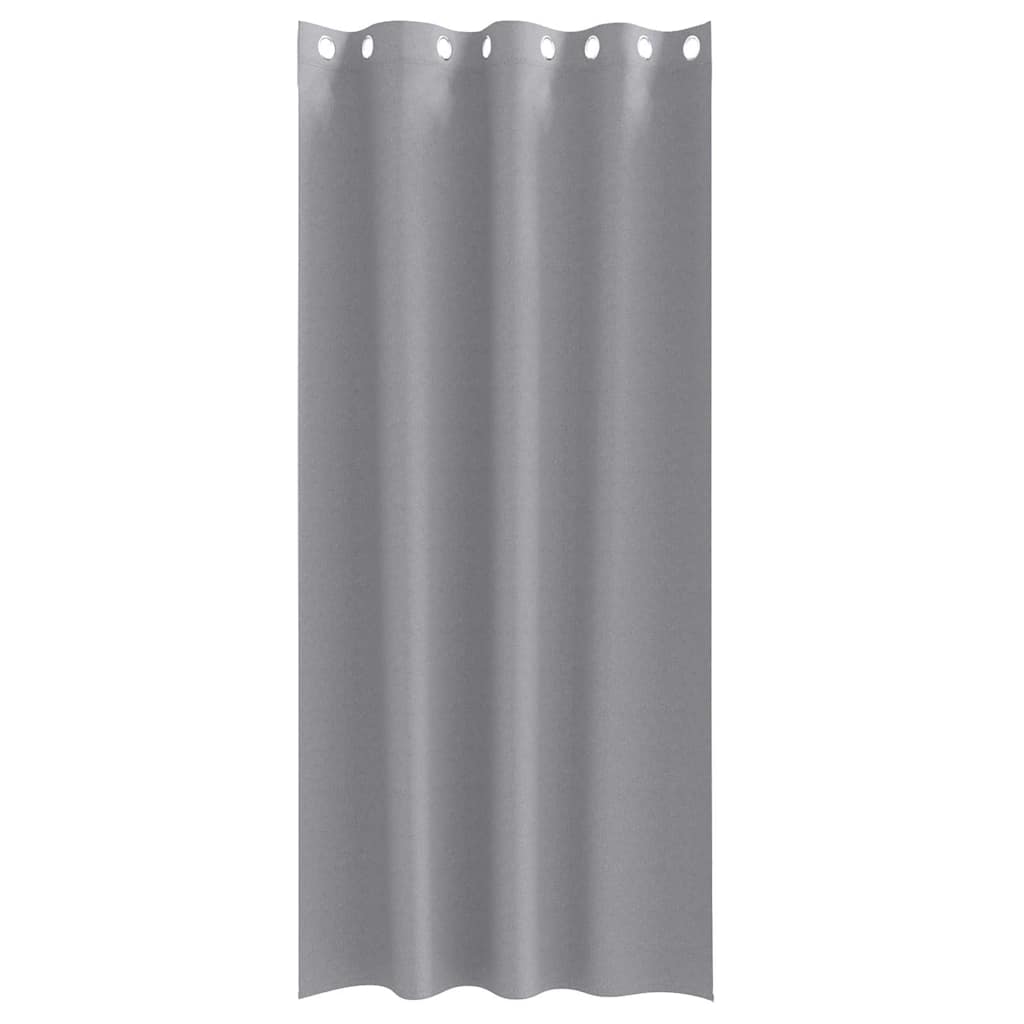 Verdunkelungs-Vorhänge mit Ringen 2 pcs Beige 140 x 140 cm